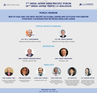 DPG-JIIA 7th India-Japan Indo-Pacific Forum: Public Session and Panel Discussion