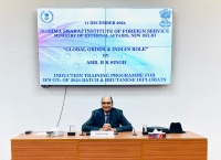 “Indian Foreign Policy and Diplomacy: the Big Picture” Training Module for IFS Officer Trainees of the 2024 Batch Sushma Swaraj Institute of Foreign Service