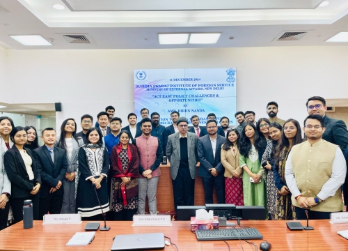 “Indian Foreign Policy and Diplomacy: the Big Picture” Training Module for IFS Officer Trainees of the 2024 Batch Sushma Swaraj Institute of Foreign Service - Pic 6